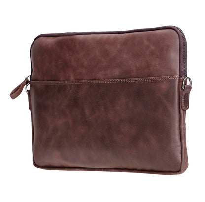 Leeds Slim Leather Laptop Bag – 14 & 16 Inch