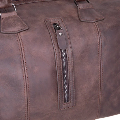 Dolly Leather Weekender Duffel Bag