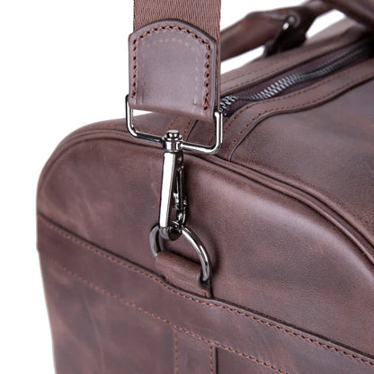 Dolly Leather Weekender Duffel Bag