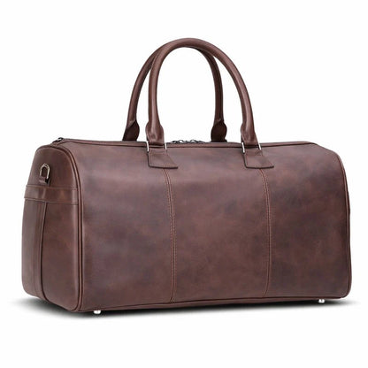 Dolly Leather Weekender Duffel Bag