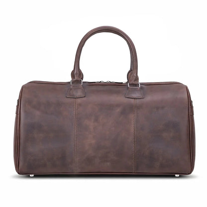 Dolly Leather Weekender Duffel Bag