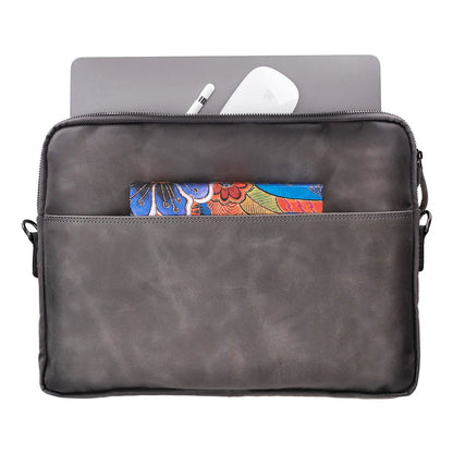 Leeds Slim Leather Laptop Bag – 14 & 16 Inch
