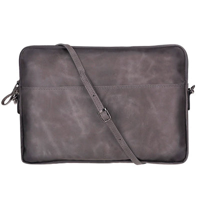 Leeds Slim Leather Laptop Bag – 14 & 16 Inch