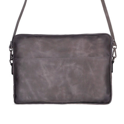 Leeds Slim Leather Laptop Bag – 14 & 16 Inch