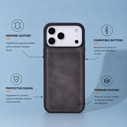 Flex Cover iPhone 17 Pro Leather Case