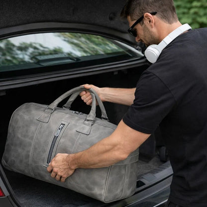 Dolly Leather Weekender Duffel Bag