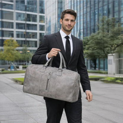 Dolly Leather Weekender Duffel Bag