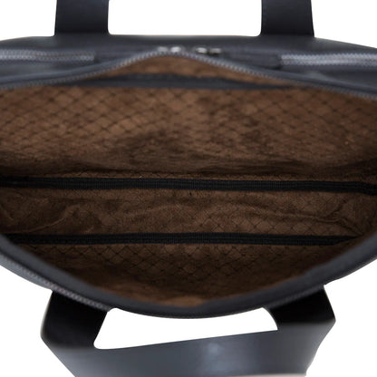 Luxentra 16-Inch Leather Laptop Briefcase