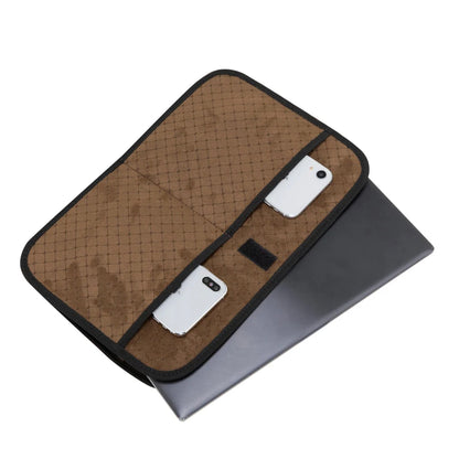 Luxentra 16-Inch Leather Laptop Briefcase