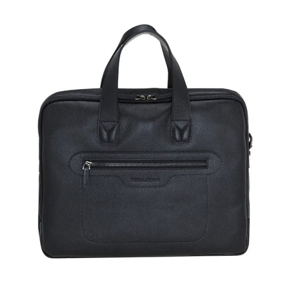 Luxentra 16-Inch Leather Laptop Briefcase