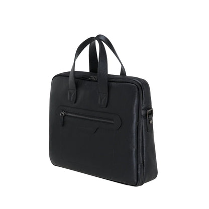Luxentra 16-Inch Leather Laptop Briefcase