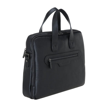 Luxentra 16-Inch Leather Laptop Briefcase