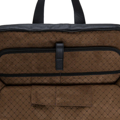 Luxentra 16-Inch Leather Laptop Briefcase