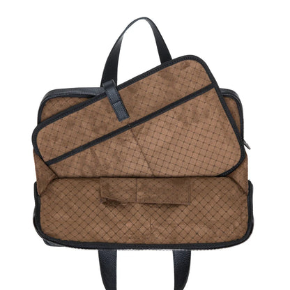 Luxentra 16-Inch Leather Laptop Briefcase