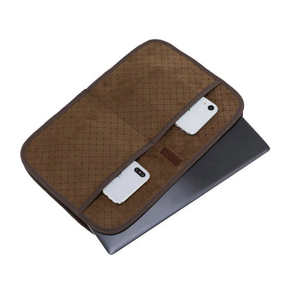 Luxentra 16-Inch Leather Laptop Briefcase