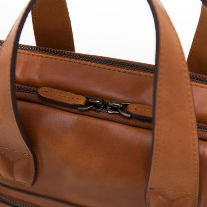Luxentra 16-Inch Leather Laptop Briefcase