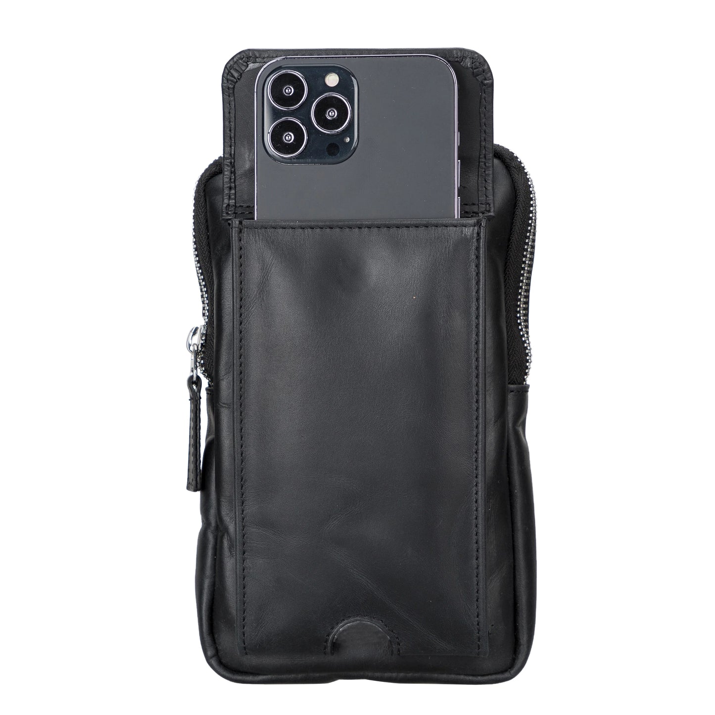 Nino Leather Crossbody Bag