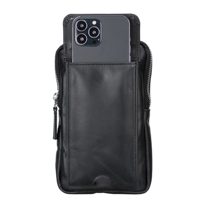 Nino Leather Phone Crossbody Bag