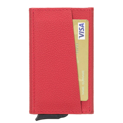 Torres Pop-Up Leather Card Holder – 18 Colors