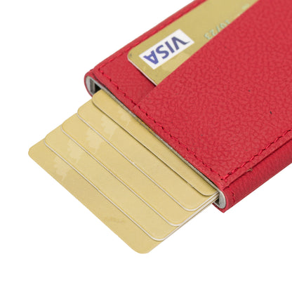 Torres Pop-Up Leather Card Holder – 18 Colors