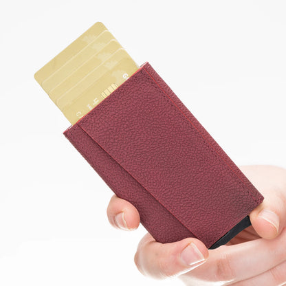 Torres Pop-Up Leather Card Holder – 18 Colors
