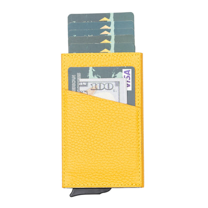 Torres Pop-Up Leather Card Holder – 18 Colors