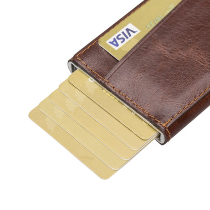 Torres Pop-Up Leather Card Holder – 18 Colors