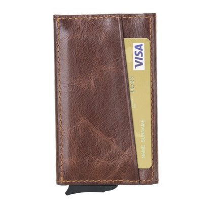 Torres Pop-Up Leather Card Holder – 18 Colors