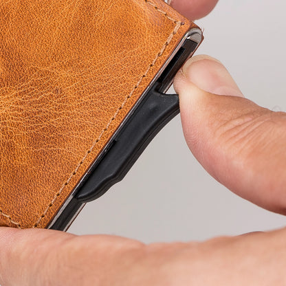 Torres Pop-Up Leather Card Holder – 18 Colors