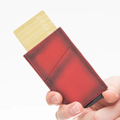Torres Pop-Up Leather Card Holder – 18 Colors
