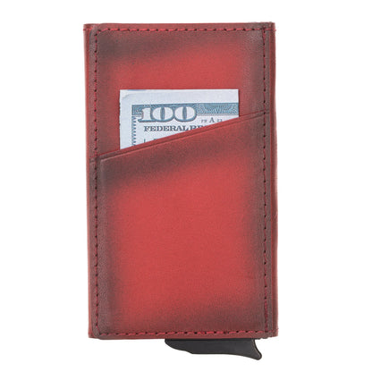 Torres Pop-Up Leather Card Holder – 18 Colors
