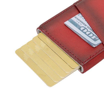 Torres Pop-Up Leather Card Holder – 18 Colors