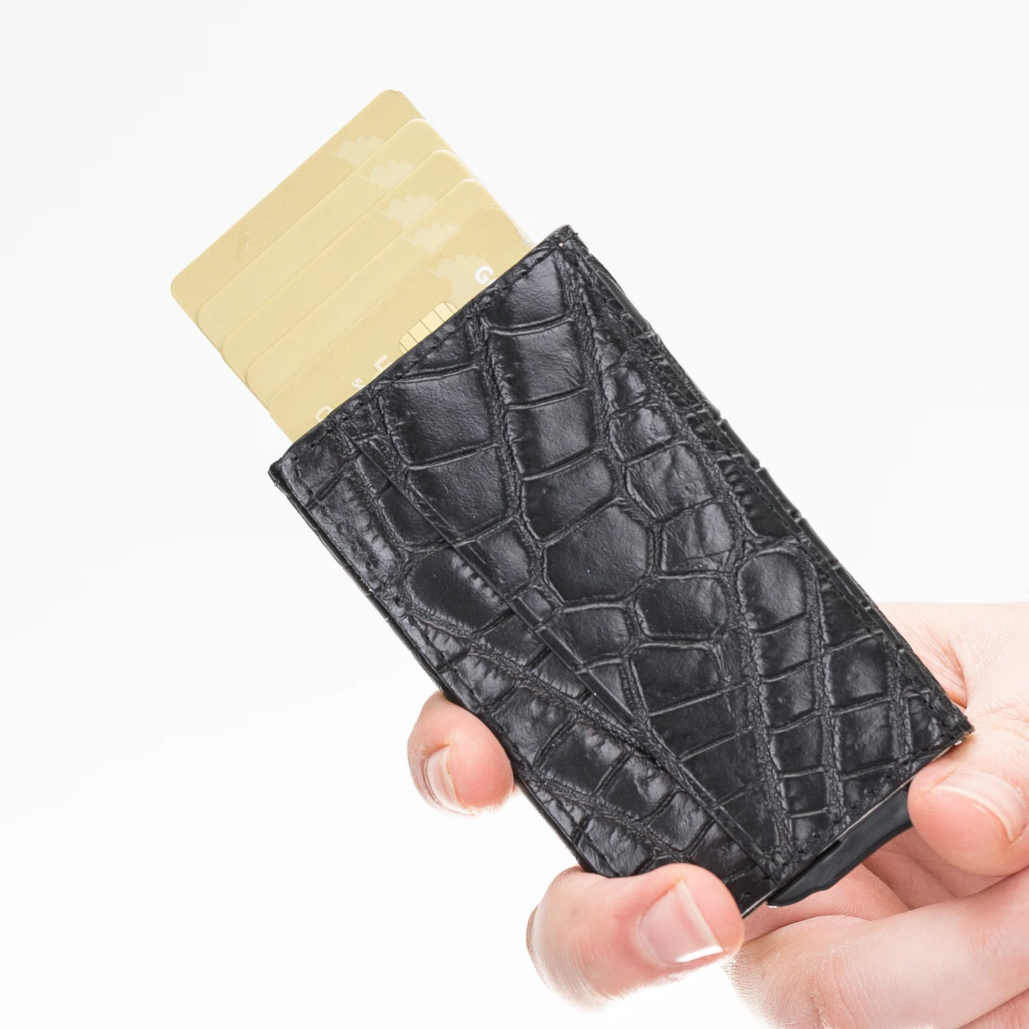Torres Leather Pop-up Card Holder