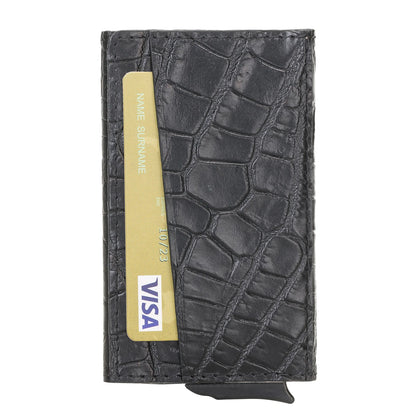 Torres Pop-Up Leather Card Holder – 18 Colors