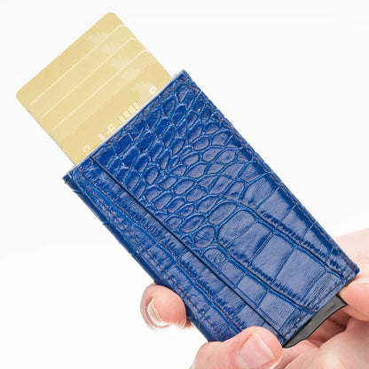 Torres Pop-Up Leather Card Holder – 18 Colors