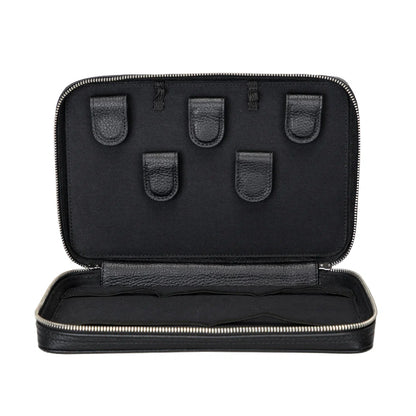 Leather Travel Cable Organizer – 5 Colors