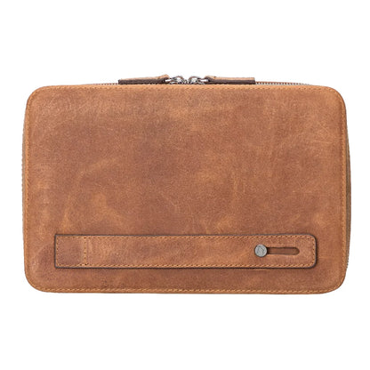 Leather Travel Cable Organizer – 5 Colors