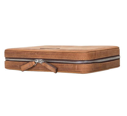 Leather Travel Cable Organizer – 5 Colors