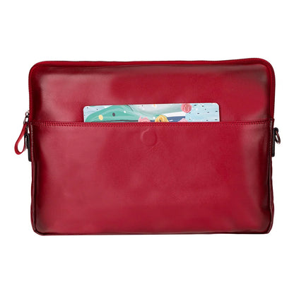 Leeds Slim Leather Laptop Bag – 14 & 16 Inch