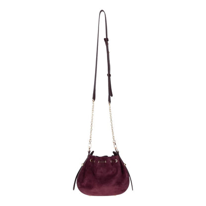 Valentina Suede Leather Shoulder Bag