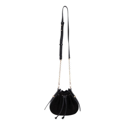 Valentina Suede Leather Shoulder Bag