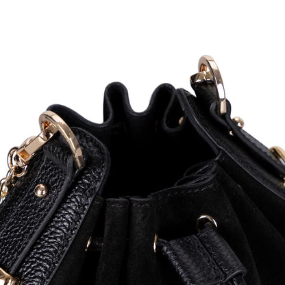 Valentina Suede Leather Shoulder Bag
