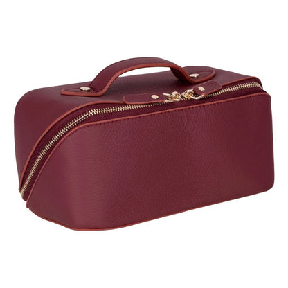 Ella Leather Makeup & Travel Bag