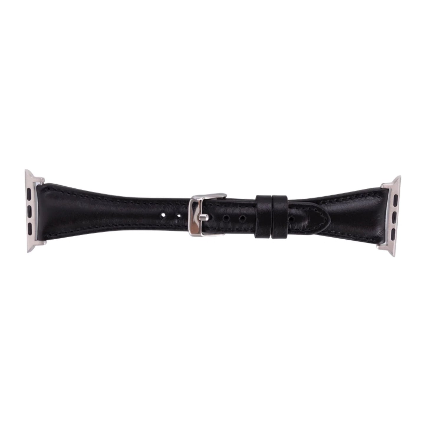 Leather Apple Watch Bands - Clasic Slim Style BRN7