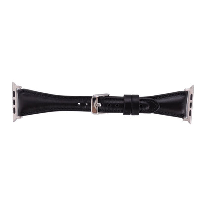 Leather Apple Watch Bands - Clasic Slim Style BRN7