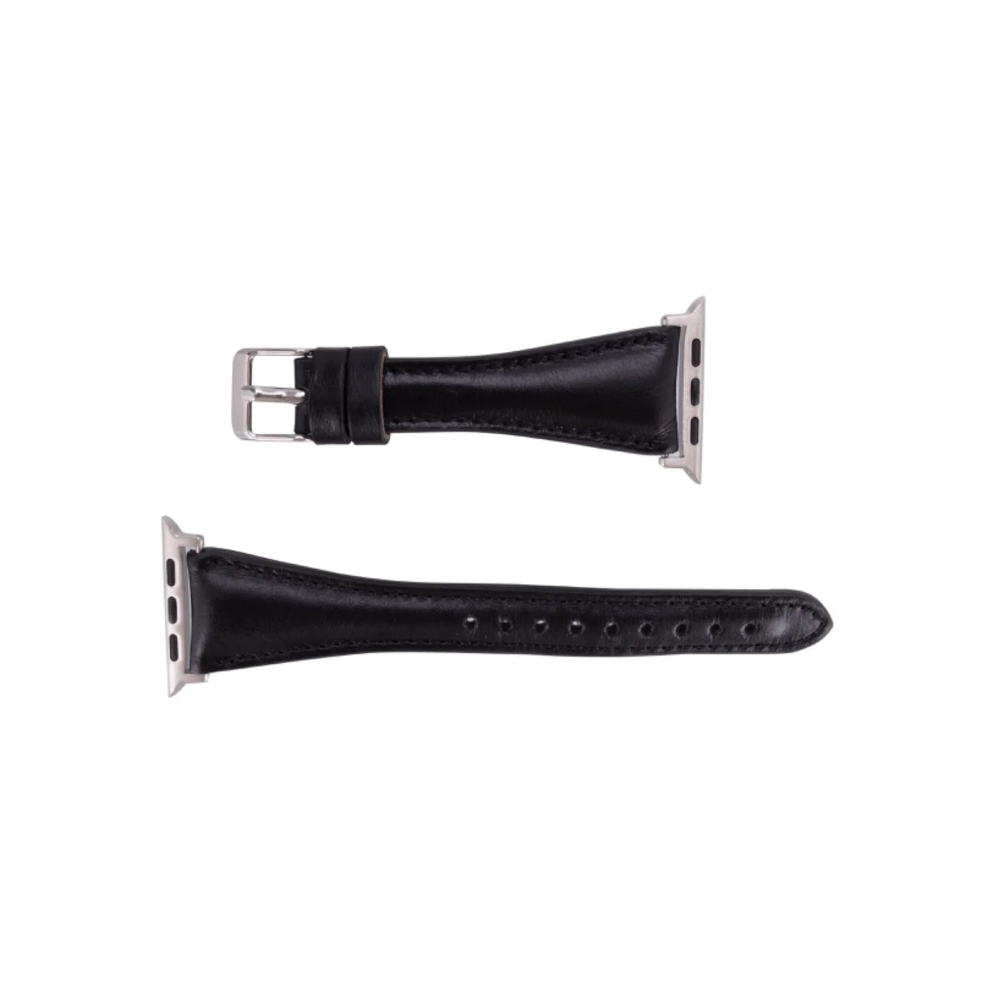 Leather Apple Watch Bands - Clasic Slim Style BRN7
