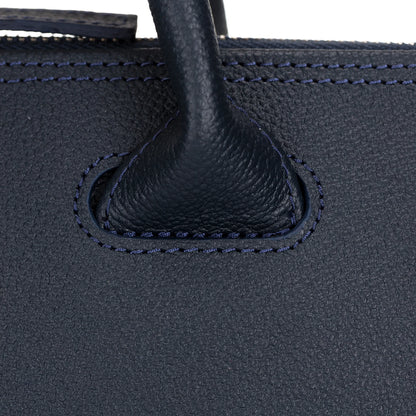 Wizard 14-Inch Leather Laptop Briefcase