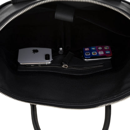 Wizard 14-Inch Leather Laptop Briefcase