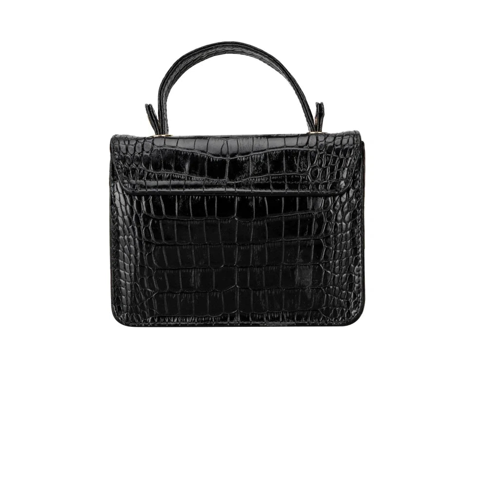 Bouletta Alisha Geniune Leather Women’s Bag Brown Croc