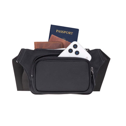 Apex Leather Belt Bag
